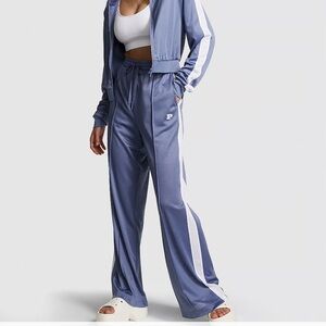 PINK Victoria's Secret Blue Wide Leg Pants